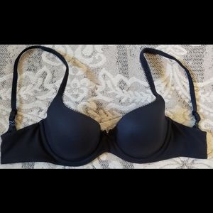 SOLD Black Victoria's Secret Lined Demi Bra